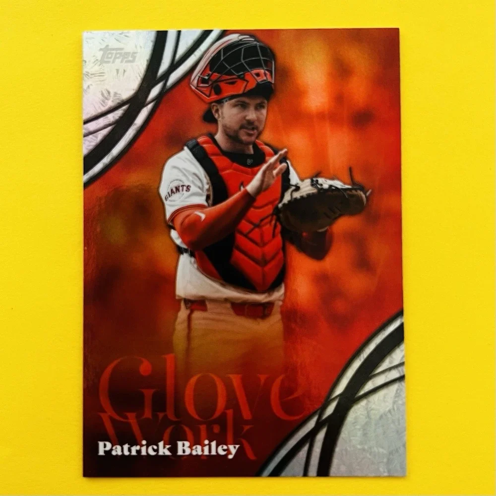 2026 Topps Baseball Series 2 Patrick Bailey Glove Work Insert GW-33‎ Giants
